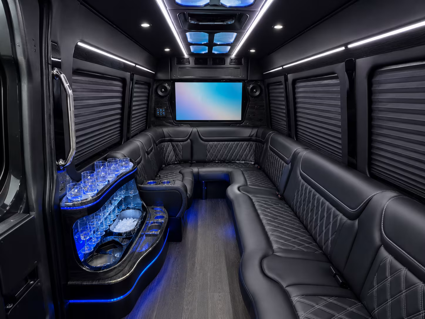 planning a corporate shuttle or employee commuter route in sunrise