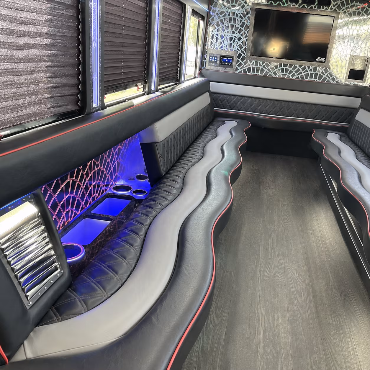 sunrise bachelor bachelorette party bus rental
