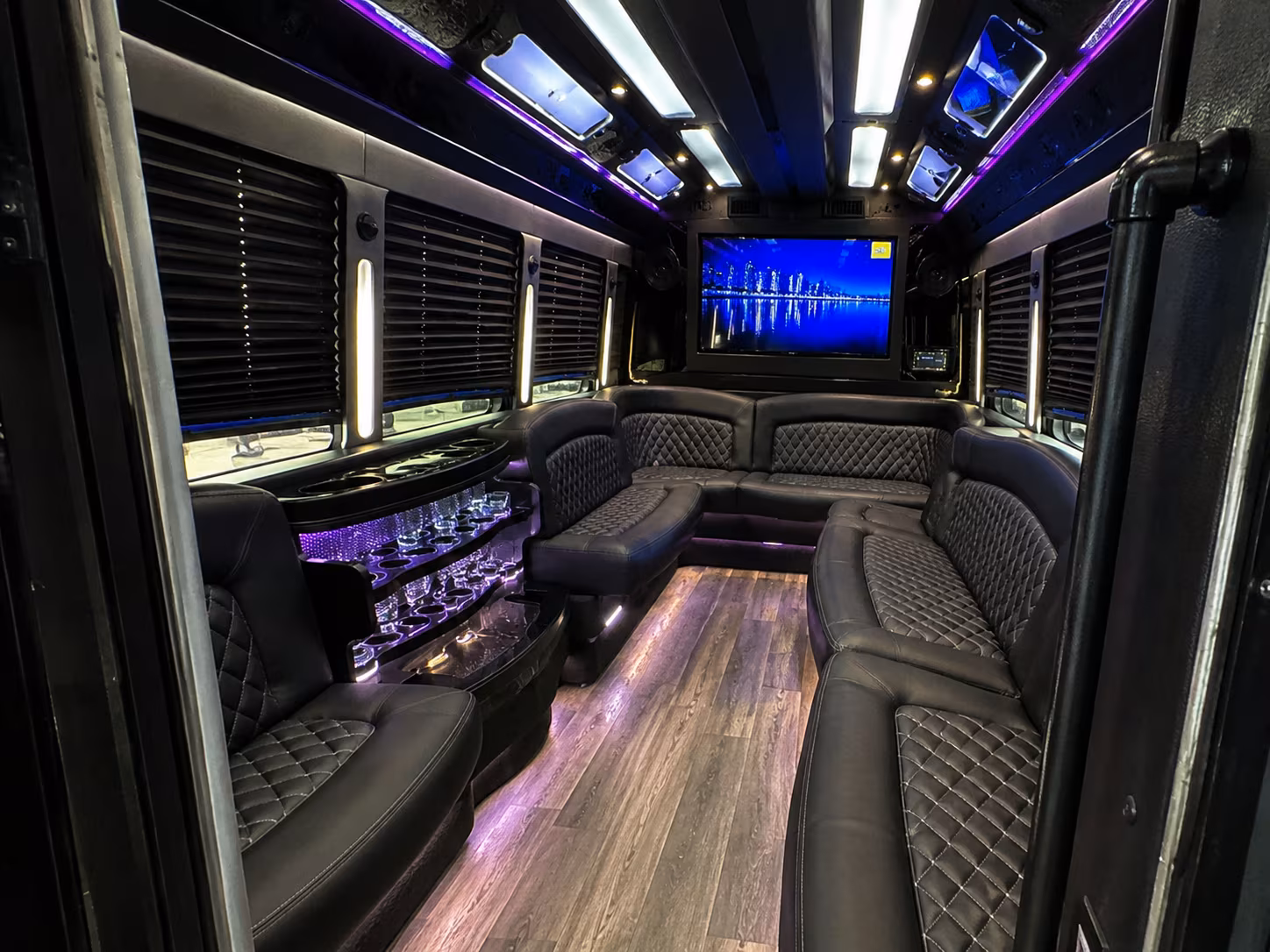 sunrise quinceanera sweet 16 party bus rental