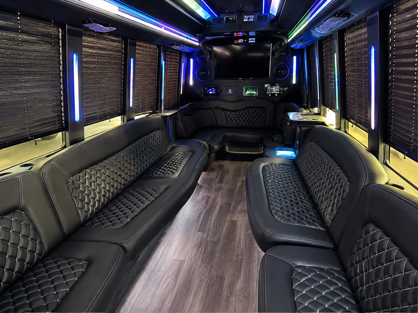 sunrise sporting event party bus rental